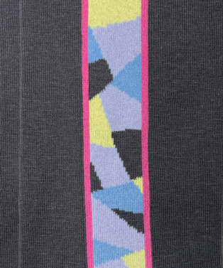 PATCHWORK LINE LONG SOCKS 詳細画像