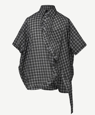 BALL HALF SLEEVE SHIRT(CHECK)