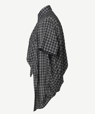 BALL HALF SLEEVE SHIRT(CHECK) 詳細画像