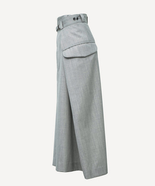 WRAP WOOL SKIRT 詳細画像