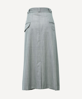 WRAP WOOL SKIRT 詳細画像