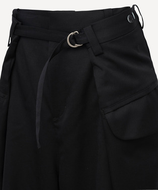 WRAP WOOL SLACKS 詳細画像