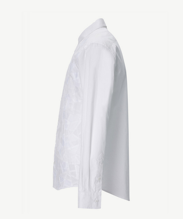 ORDER MADE PATCHWORK SHIRT 詳細画像 WHITE 2