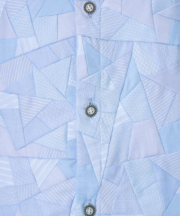 ORDER MADE PATCHWORK SHIRT 詳細画像 SAX 4
