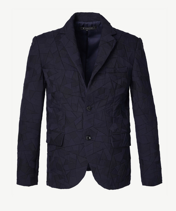 ORDER MADE PATCHWORK JACKET 詳細画像 NAVY 1