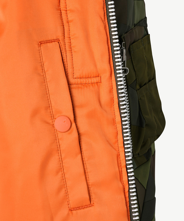 ORDER MADE PATCHWORK MA-1 詳細画像 KHAKI 6
