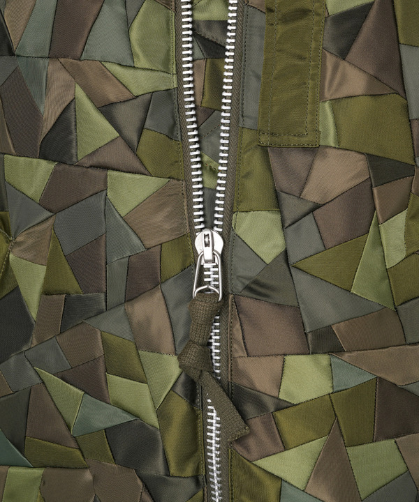 ORDER MADE PATCHWORK MA-1 詳細画像 KHAKI 7