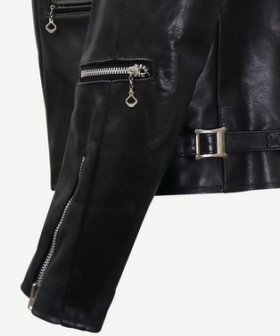 PANEL PATCHWORK RIDER'S JACKET 詳細画像