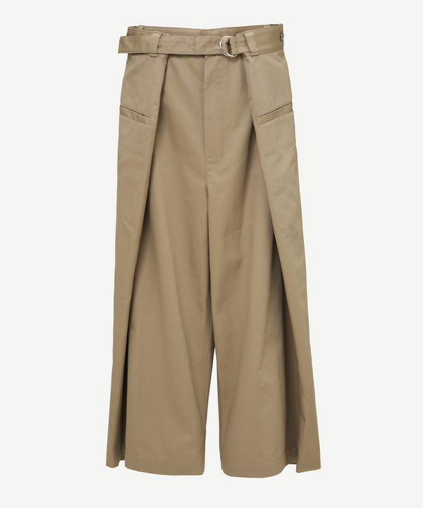 WRAP CHINO PANTS 詳細画像 GRAY 3