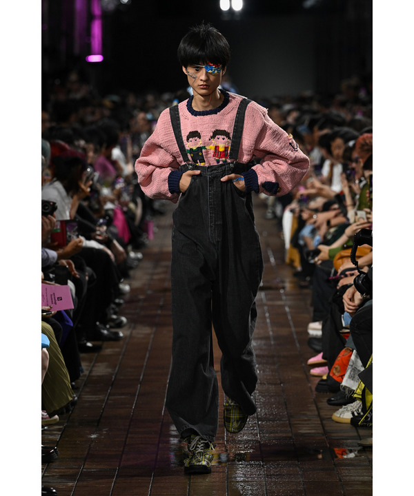 BUST DENIM PANTS 詳細画像 BLACK 8