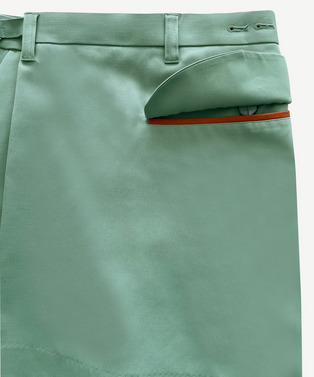 WRAP ASYMMETRY MINI SHORT PANTS 詳細画像