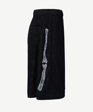 PATCHWORK BONE LACE SHORTS 詳細画像