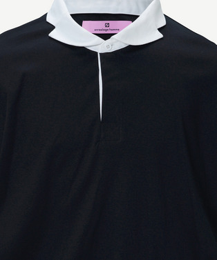 NOTCHED COLLAR POLO SHIRT 詳細画像