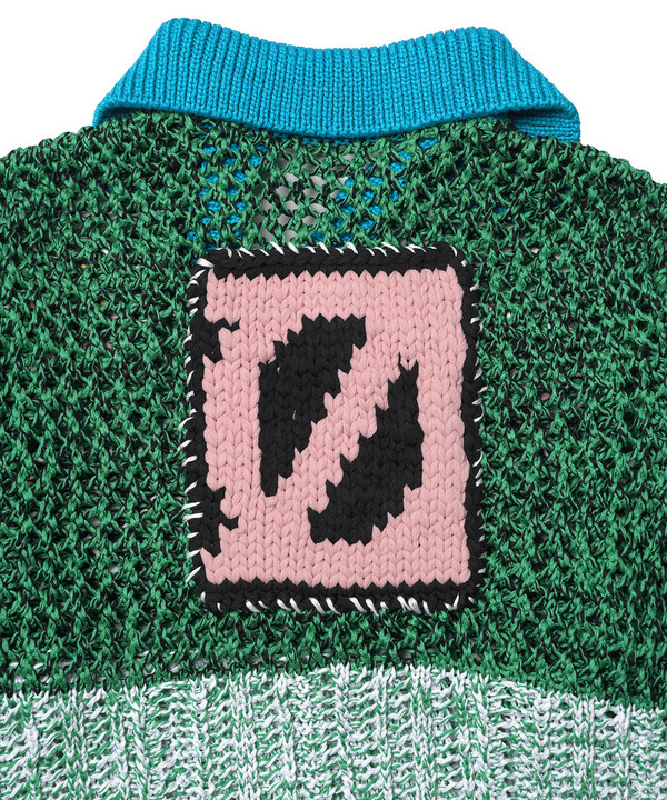 HAND KNIT WAPPEN SOCCER SHIRTS 詳細画像 PURPLE 7