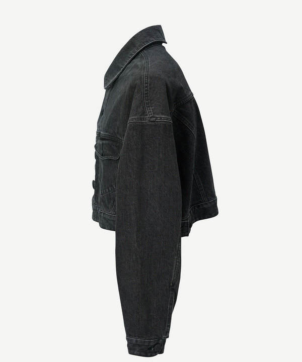 HAND DRAWING DENIM JACKET 詳細画像 BLACK 2