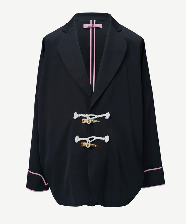 FLOWER TOGLLE JACKET 詳細画像 BLACK 1