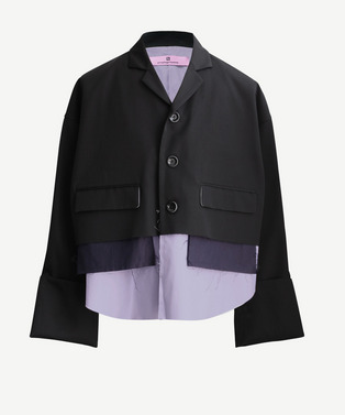SHORT LAYER TAILORED JACKET 詳細画像