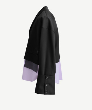 SHORT LAYER TAILORED JACKET 詳細画像