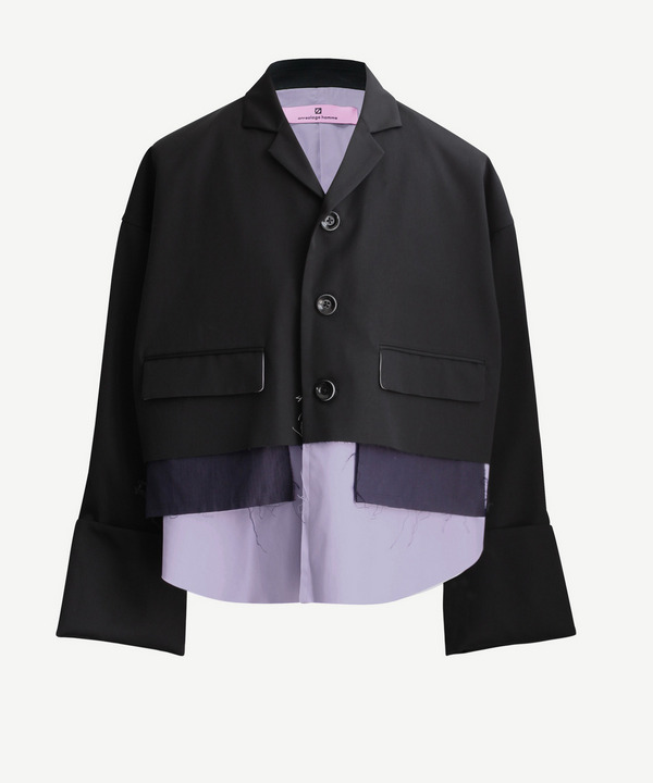 SHORT LAYER TAILORED JACKET 詳細画像 GRAY 6
