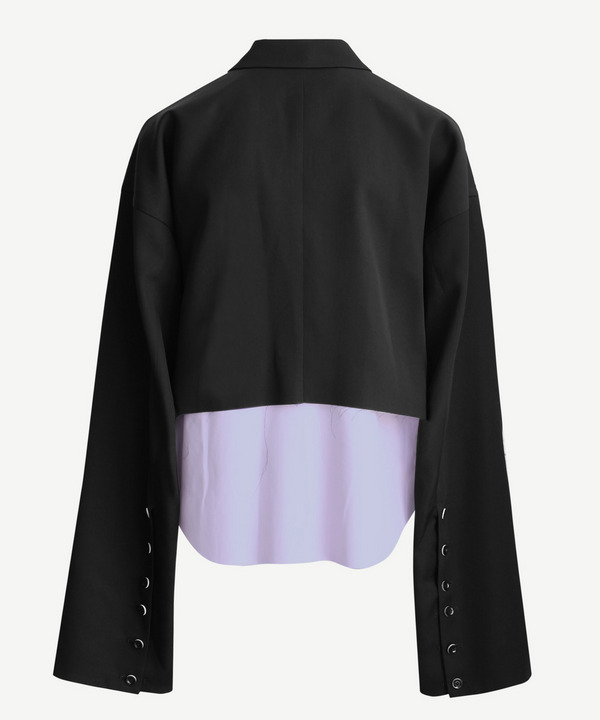 SHORT LAYER TAILORED JACKET 詳細画像 BLACK 3