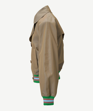 SHORT TRENCH RIB JACKET 詳細画像