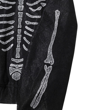 PATCHWORK BONE LACE BOMBER BLOUSON 詳細画像