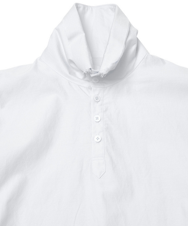 HIGH NECK LAYER SHIRT 詳細画像 WHITE 2