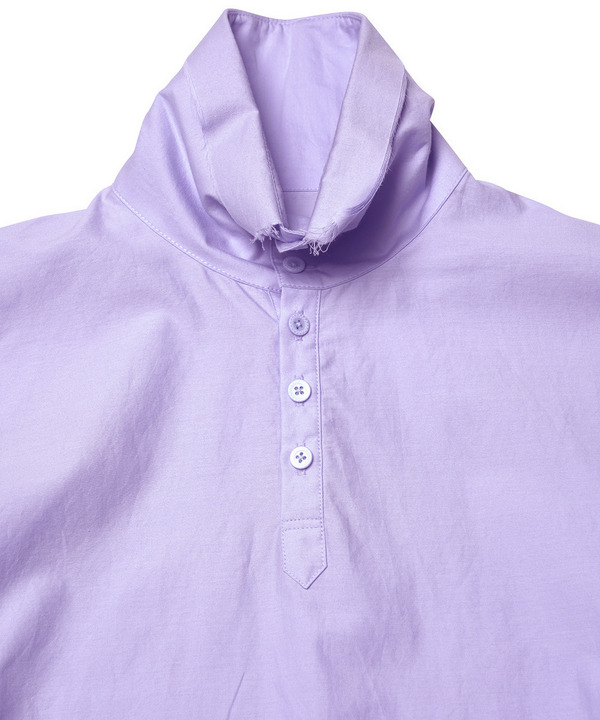 HIGH NECK LAYER SHIRT 詳細画像 PURPLE 2