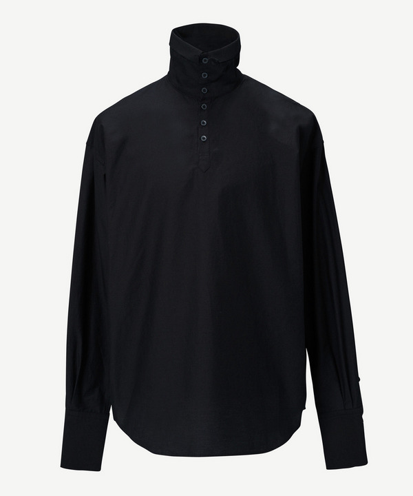 HIGH NECK LAYER SHIRT 詳細画像 BLACK 1