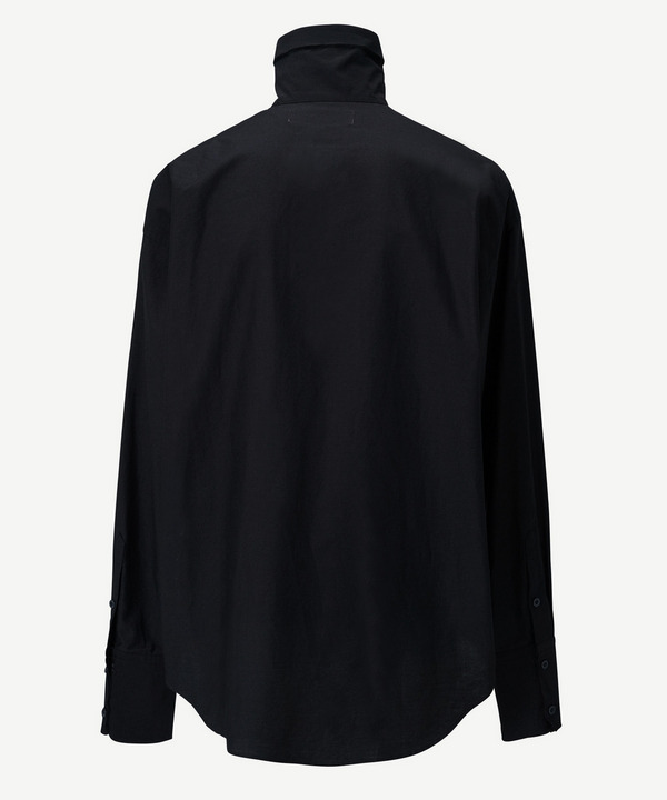 HIGH NECK LAYER SHIRT 詳細画像 BLACK 3