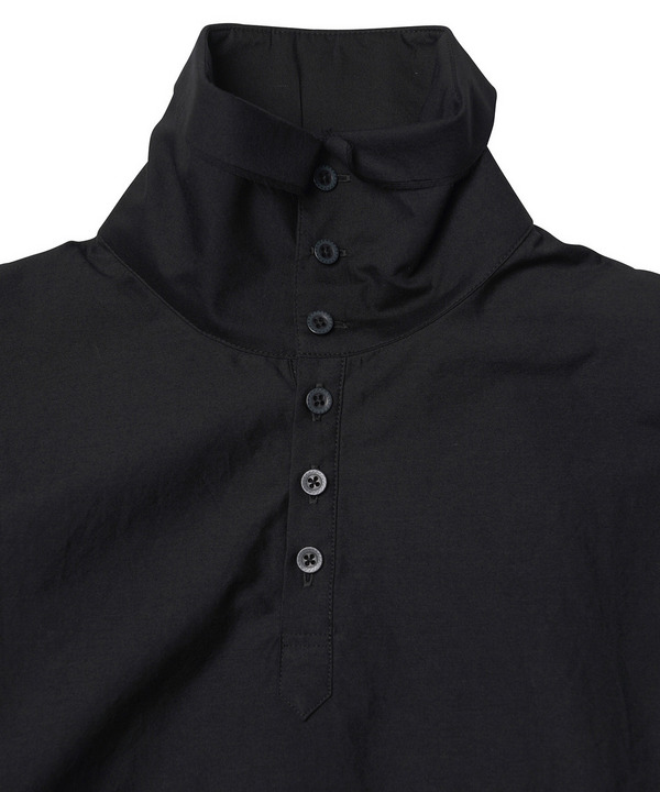 HIGH NECK LAYER SHIRT 詳細画像 BLACK 4