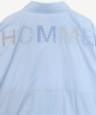 HOMME PATCHWORK LONG SHIRT 詳細画像