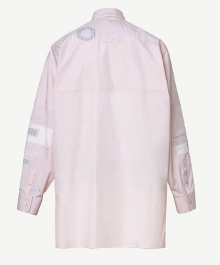 HOMME PATCHWORK LONG SHIRT 詳細画像