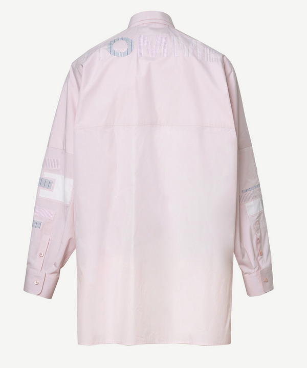 HOMME PATCHWORK LONG SHIRT 詳細画像 BLUE 7