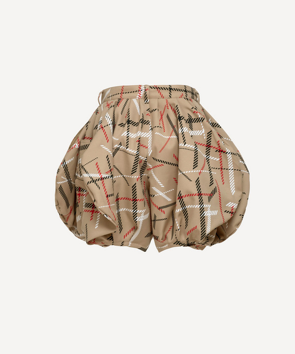 WIND BLOW CHECK SHORTS 詳細画像 BEIGE 3