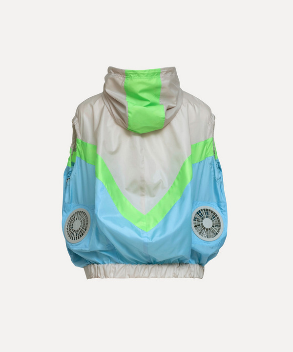 WIND FAN PANEL WINDBREAKER VEST 詳細画像 COLORFUL 5