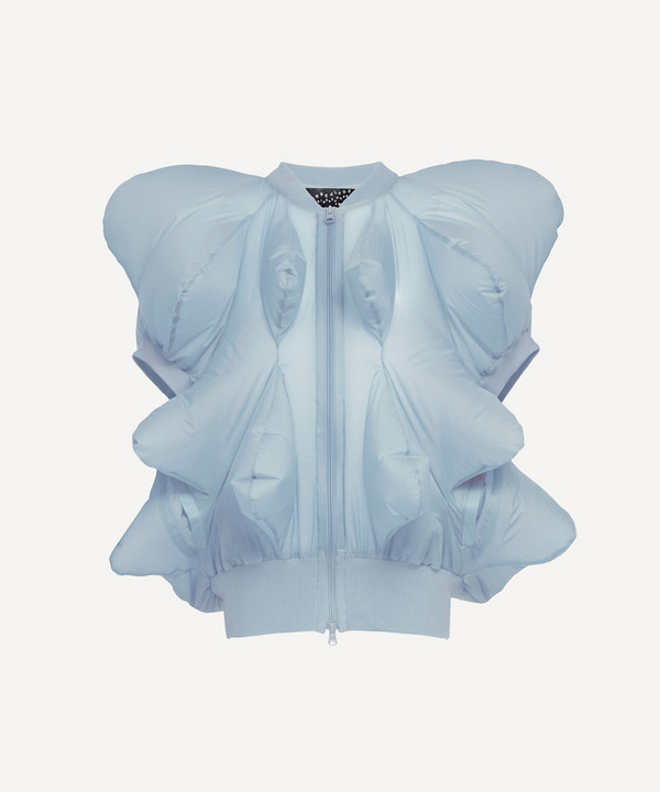WIND FAN BUMP VEST 詳細画像 BLUE GRAY 1