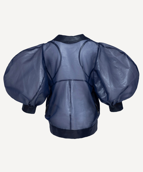 WINDPROOF ORGANDY BLOUSE 詳細画像 NAVY 3