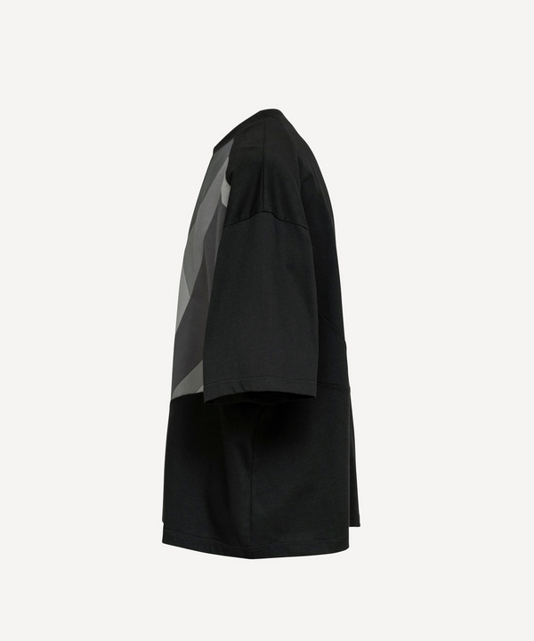 WINDBREAKER PANEL TEE 詳細画像 BLACK 2