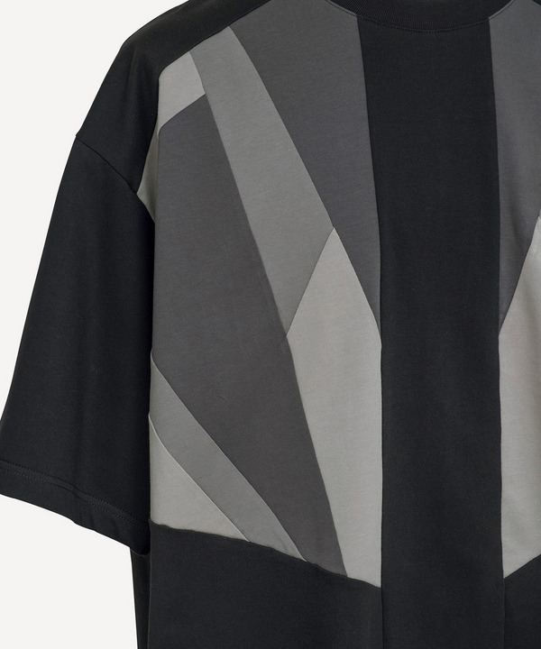 WINDBREAKER PANEL TEE 詳細画像 BLACK 4