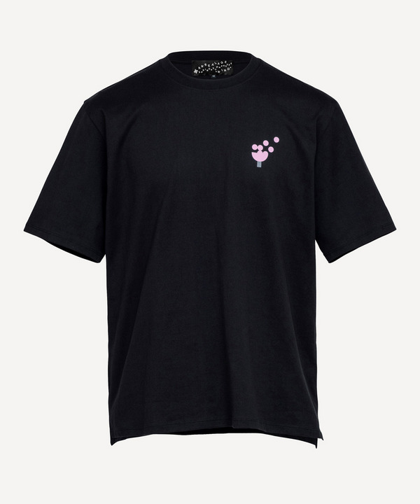 WIND BLOW SAKURA T-SHIRTS 詳細画像 BLACK 1