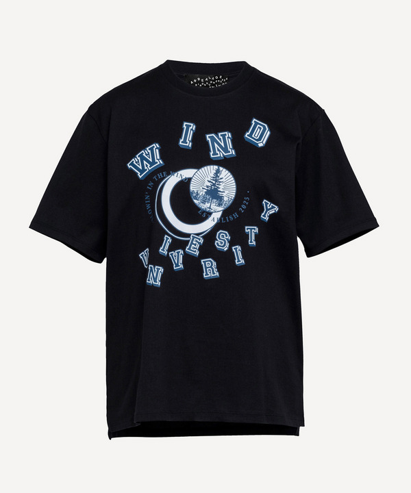 WIND BLOW COLLEDGE T-SHIRTS 詳細画像 BLACK 1