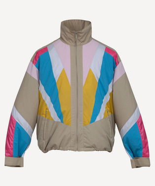 WINDBREAKER PANEL BLOUSON
