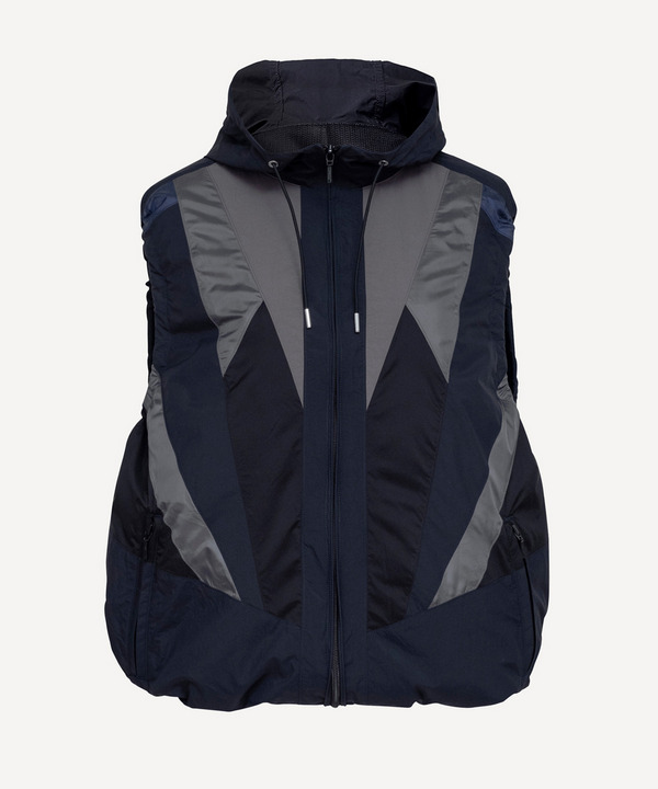 WINDBREAKER PANEL VEST 詳細画像 BLACK 1