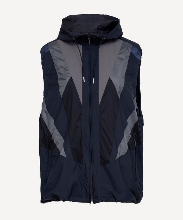 WINDBREAKER PANEL VEST 詳細画像 BLACK 2