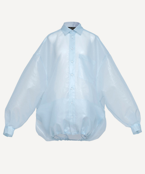 WINDPROOF ORGANDY SHIRTS 詳細画像 BLACK 11