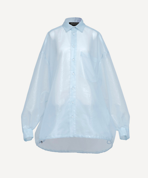 WINDPROOF ORGANDY SHIRTS 詳細画像 BLACK 12