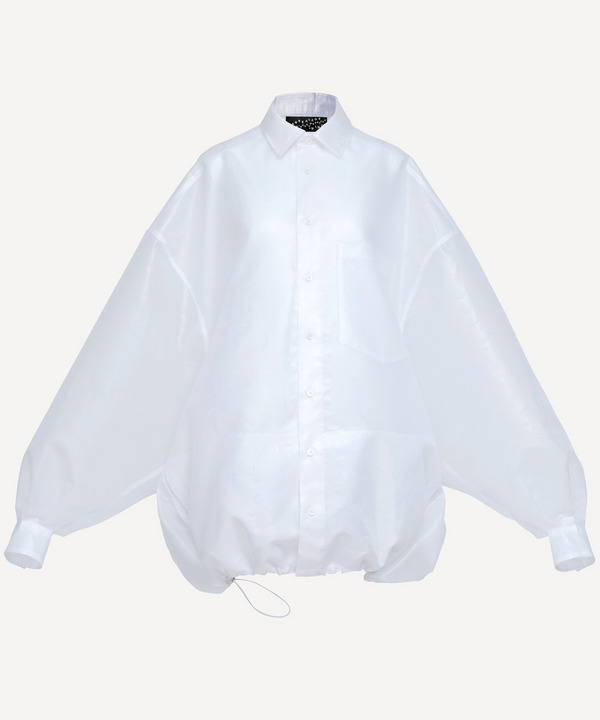 WINDPROOF ORGANDY SHIRTS 詳細画像 BLACK 3