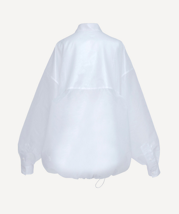 WINDPROOF ORGANDY SHIRTS 詳細画像 BLACK 5