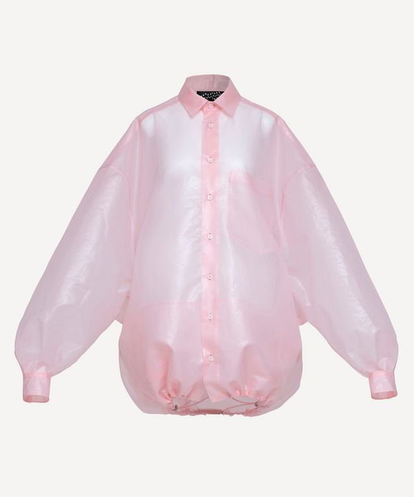 WINDPROOF ORGANDY SHIRTS 詳細画像 BLACK 7